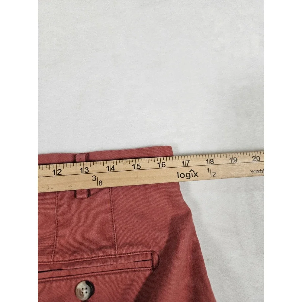 Peter Millar‎ Men's Pima Cotton Pants Slacks Peru Made MF17B48 Size 33 Dark Pink - Picture 14 of 15